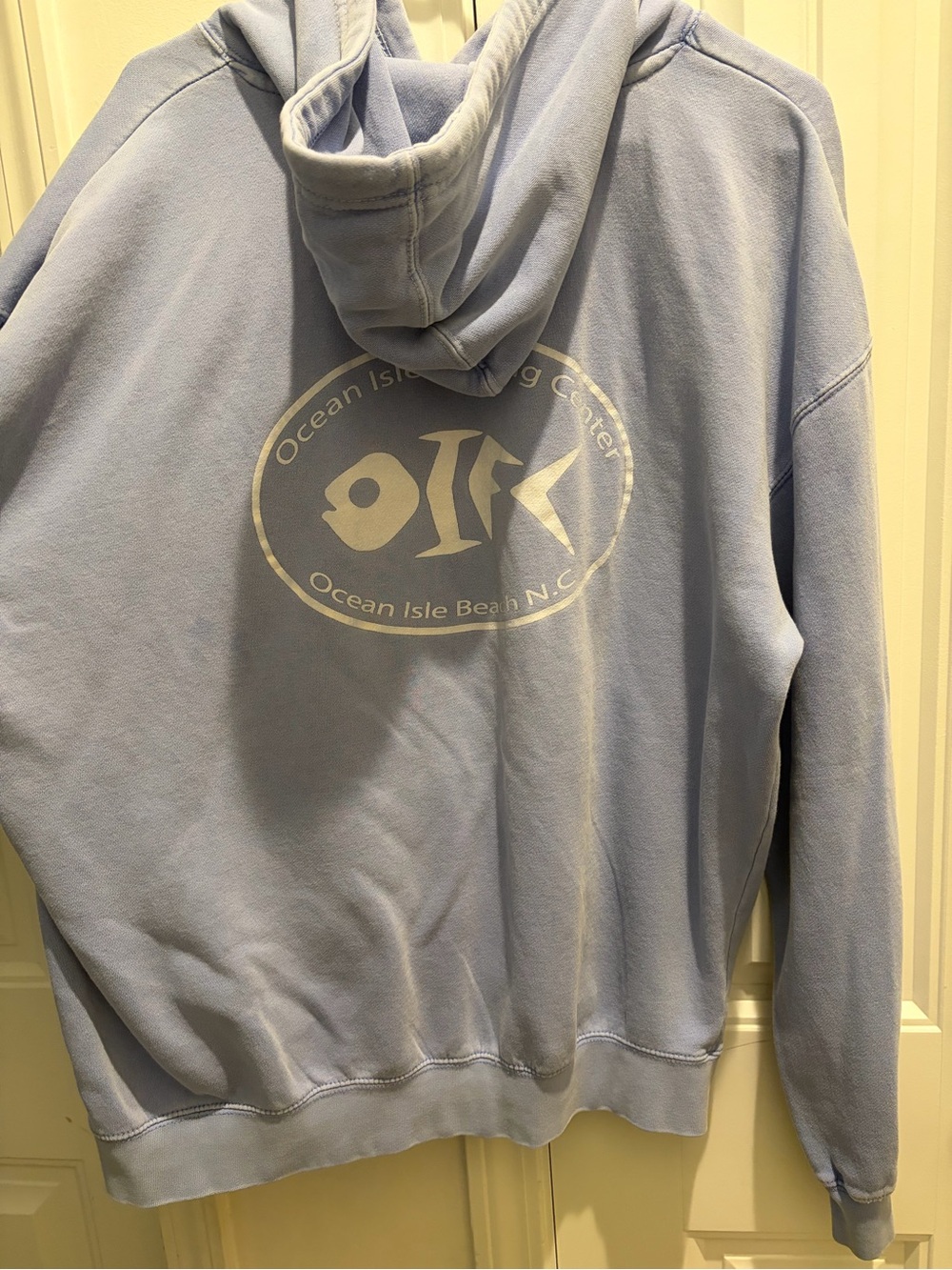 Local Light Blue Hoodie Sweatshirt